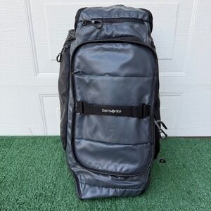 Samsonite 1118365 Black/Grey 24" Travel Duffel Bag Water Resistant Gym Luggage